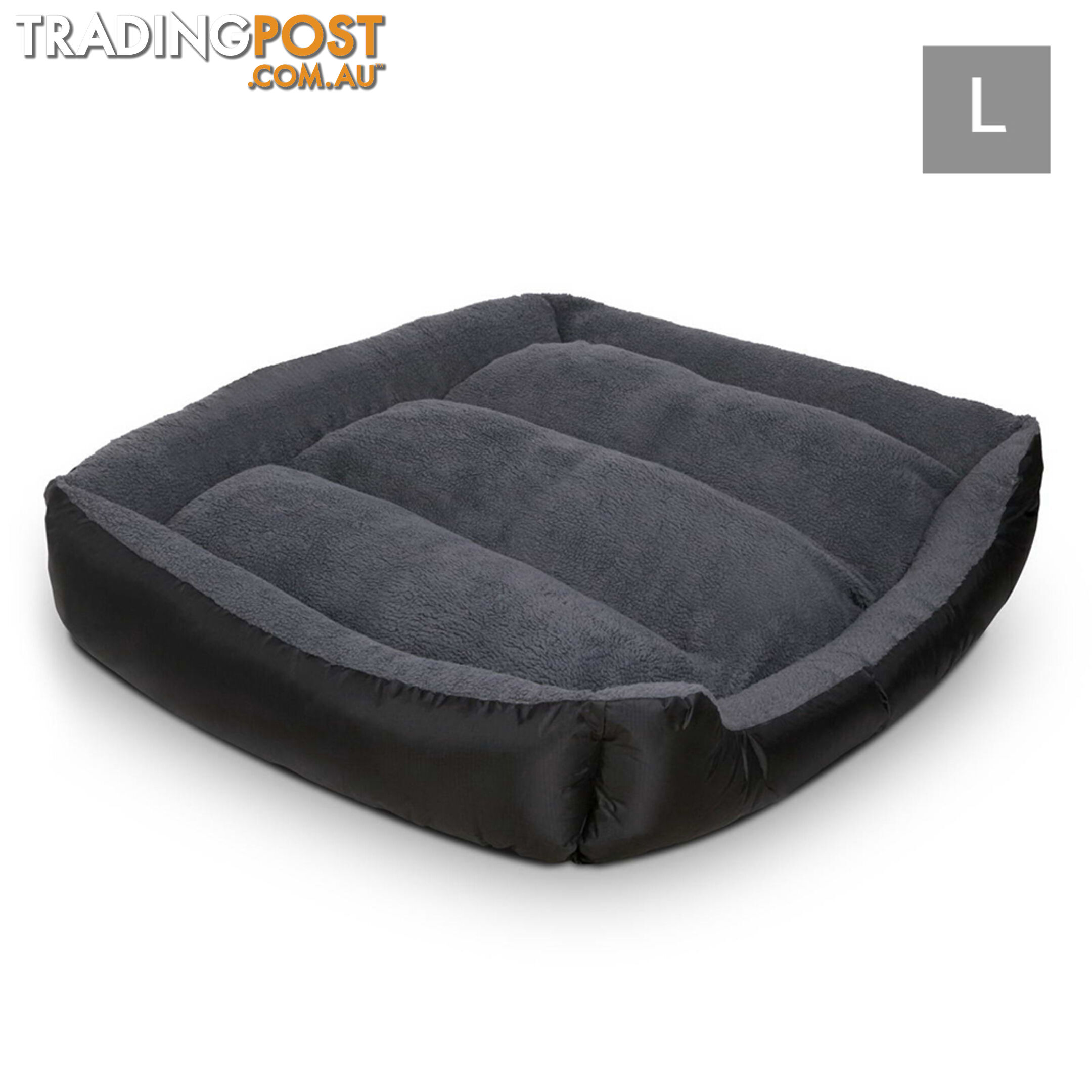 Waterproof Fleece Lined Dog Bed - Large