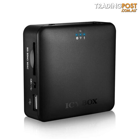 ICY BOX IB-WRP201SD WiFi-Station for SD cards, Access Point and Power Bank