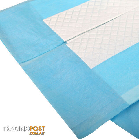 50 Puppy Pet Dog Toilet Training Pads Blue - photo 5 of 8