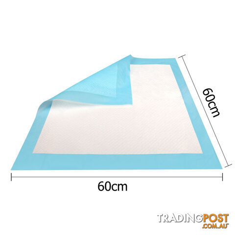 50 Puppy Pet Dog Toilet Training Pads Blue - photo 2 of 8