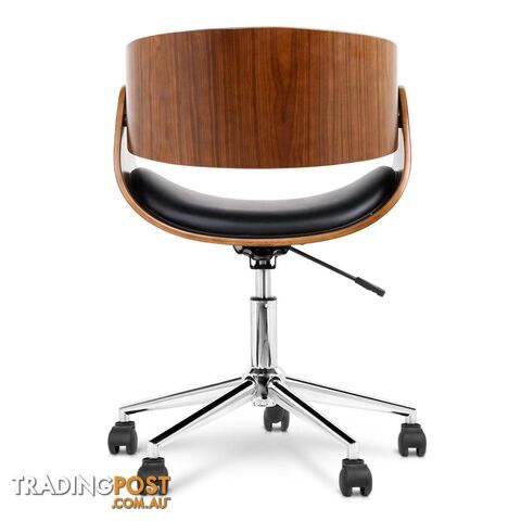 PU Leather Curved Office Chair