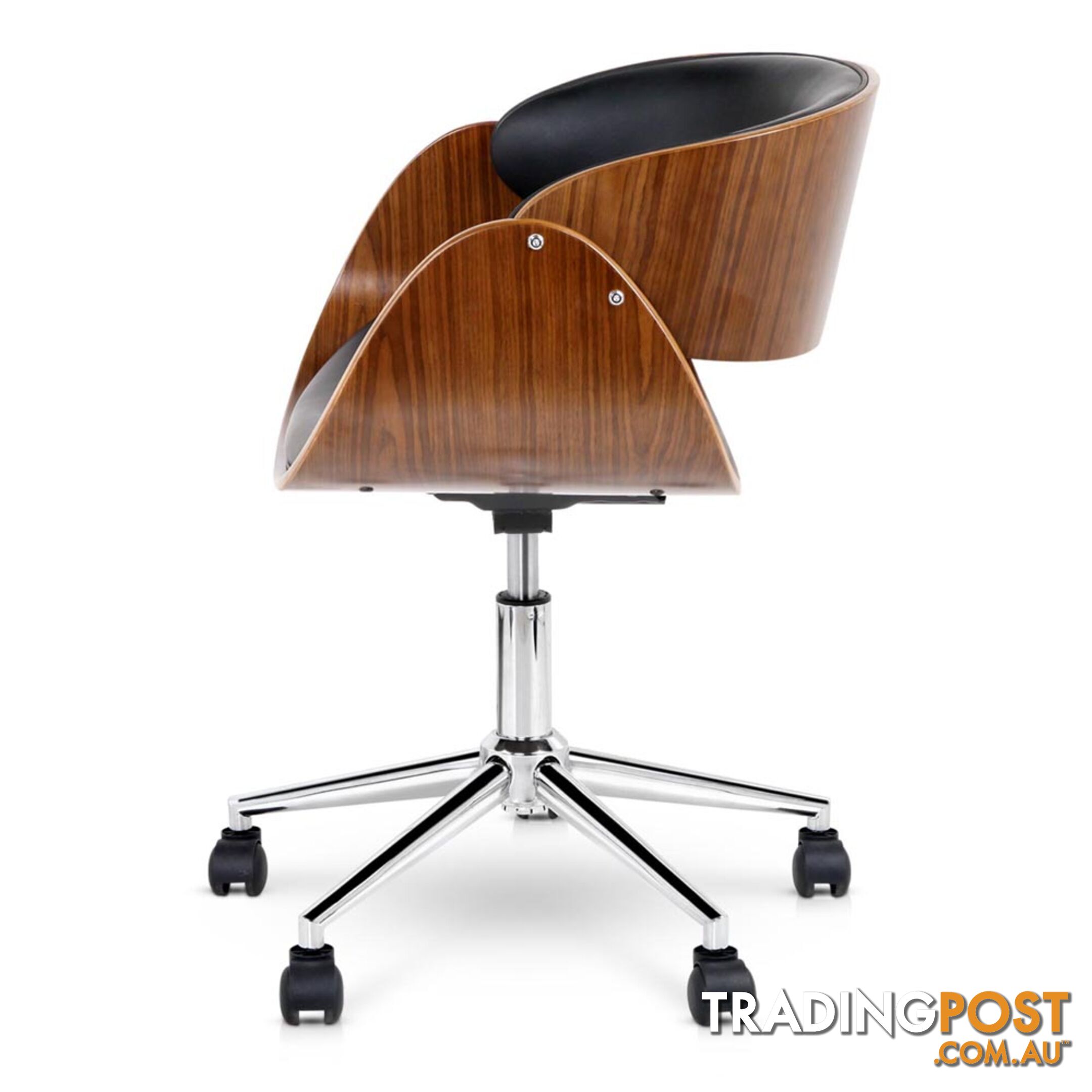 PU Leather Curved Office Chair