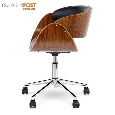 PU Leather Curved Office Chair