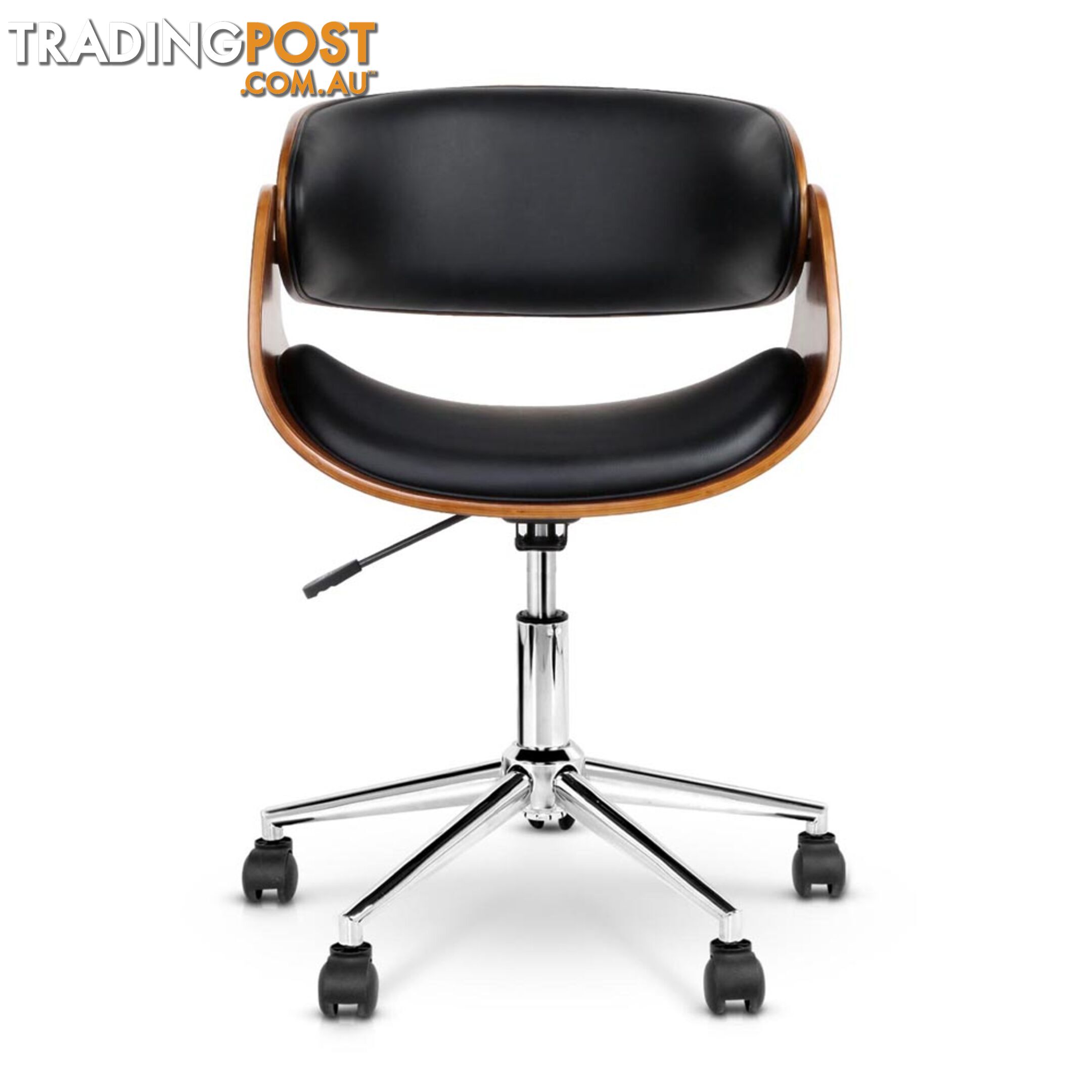 PU Leather Curved Office Chair