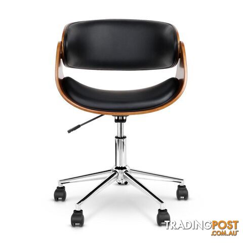 PU Leather Curved Office Chair