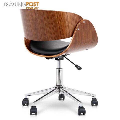 PU Leather Curved Office Chair