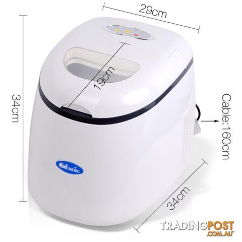 Portable Ice Cube Maker Machine White 2L - photo 2 of 12
