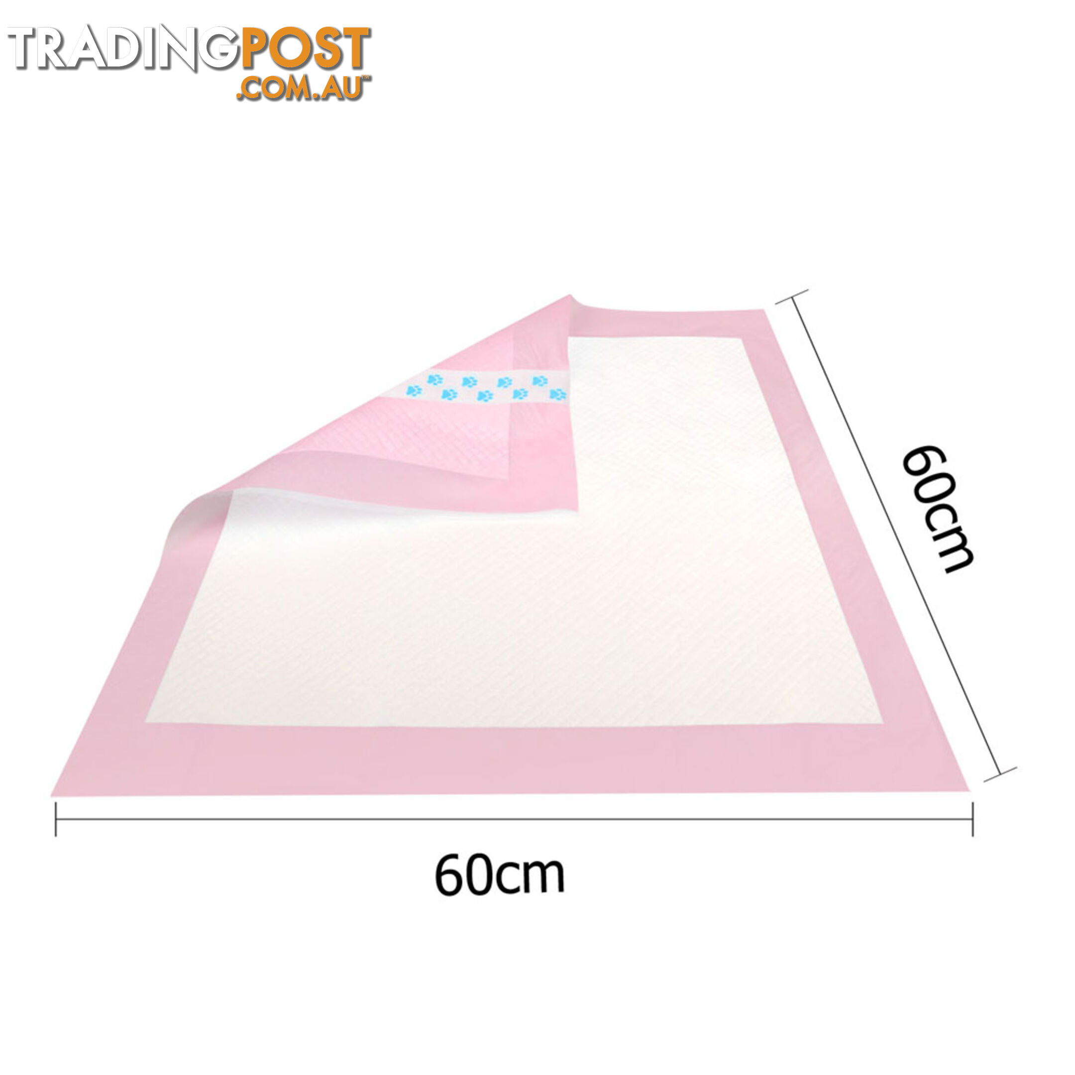 200 Puppy Pet Dog Toilet Training Pads Pink