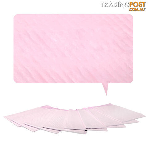 200 Puppy Pet Dog Toilet Training Pads Pink