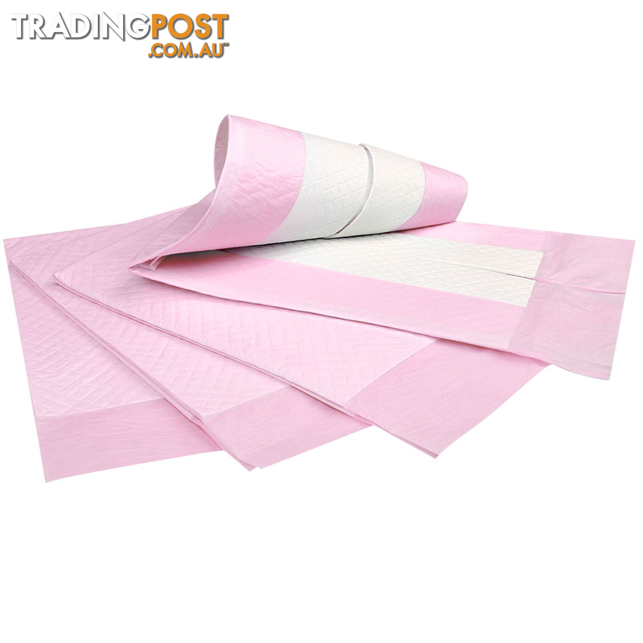 200 Puppy Pet Dog Toilet Training Pads Pink