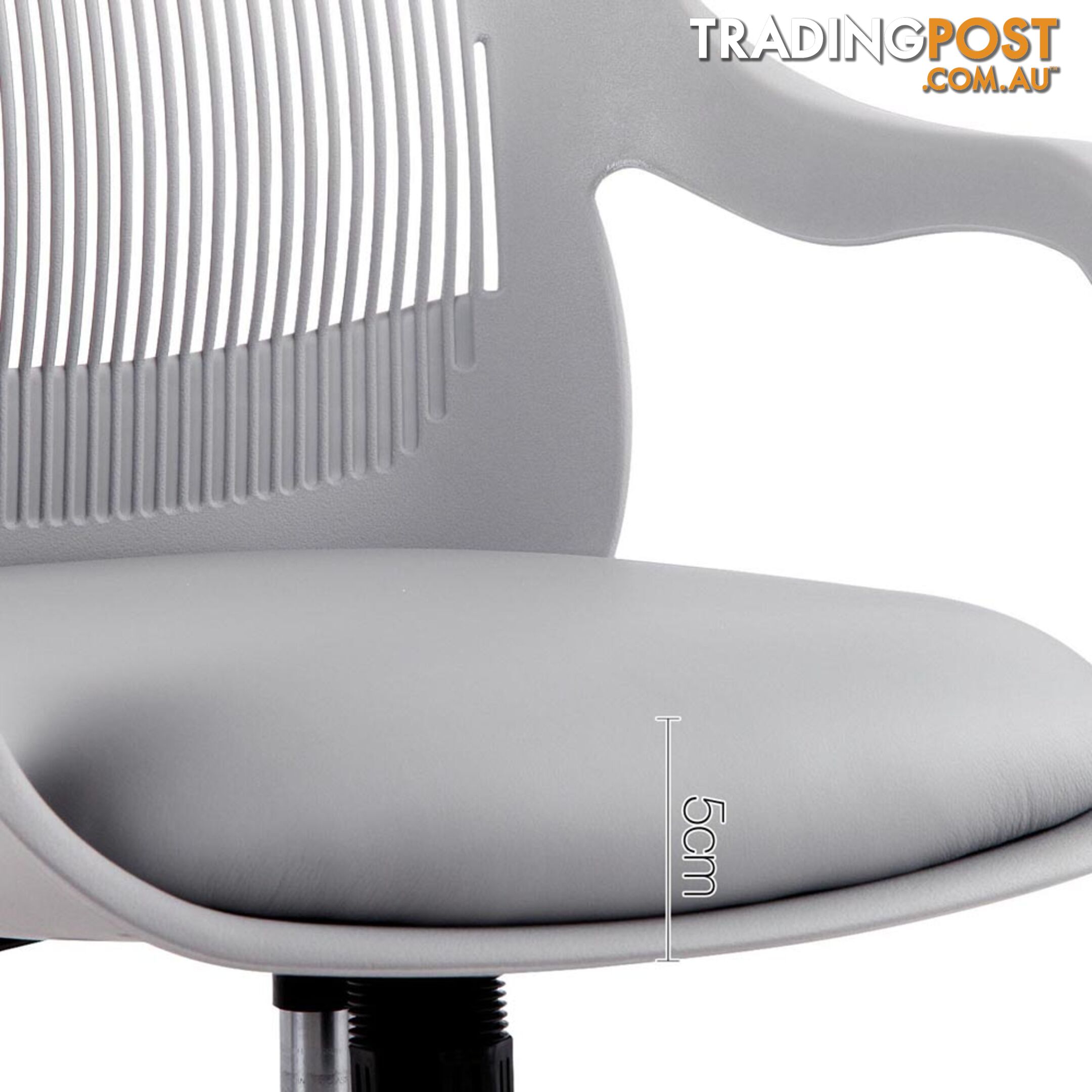 Modern Office Desk Chair  - Grey