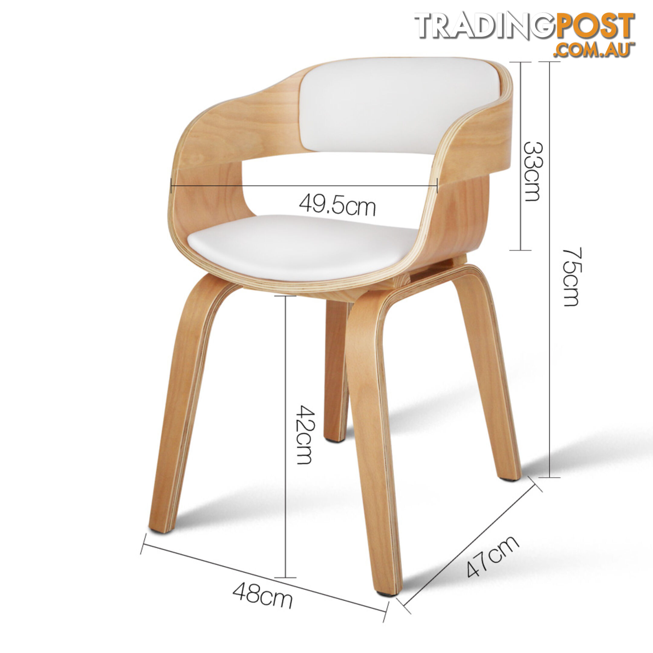 Silas Dining Chair - White