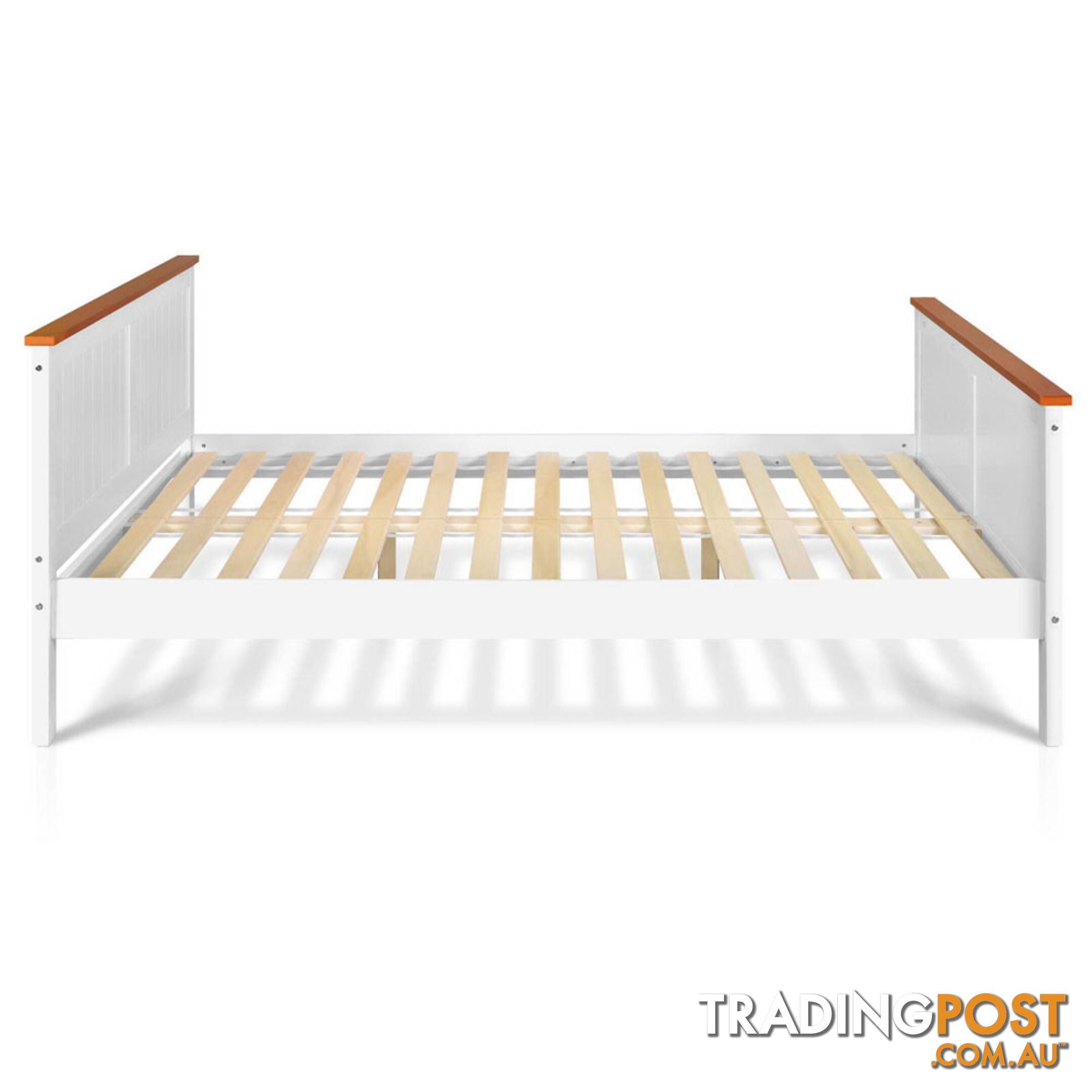 Pine Wood Double Bed Frame