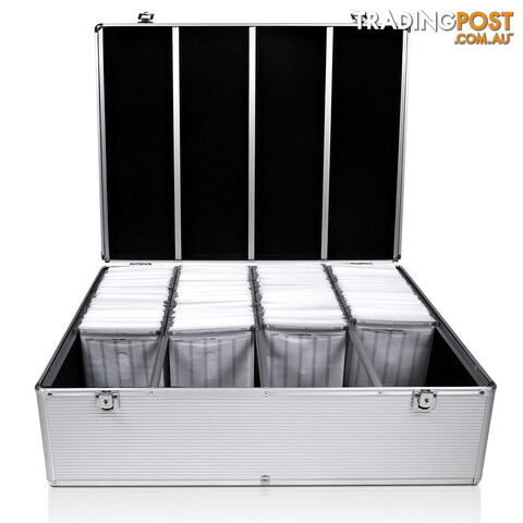 Aluminium CD DVD Bluray Storage Case Box 1000 Discs SL