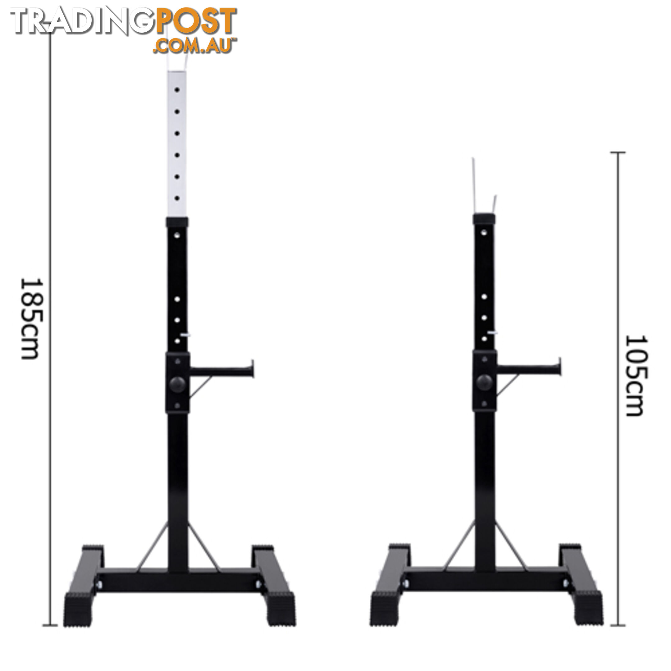 Squat Rack Bench Press Weight Lifting Stand Fitness