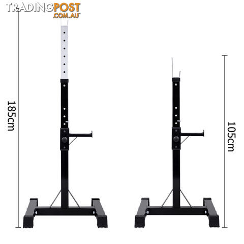 Squat Rack Bench Press Weight Lifting Stand Fitness