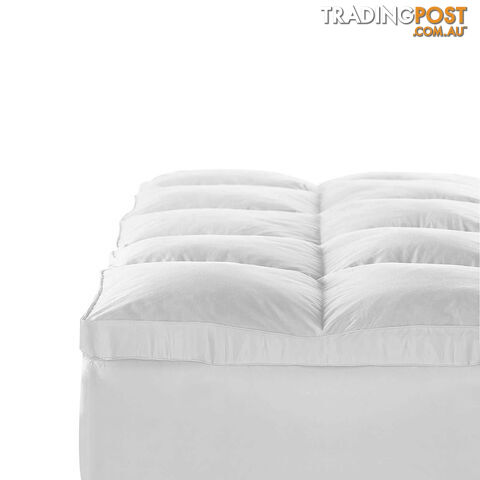 Duck Feather & Down Pillowtop Matress Topper - King Single