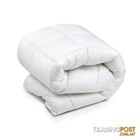 Duck Feather & Down Pillowtop Matress Topper - King Single