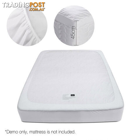 Duck Feather & Down Pillowtop Matress Topper - King Single