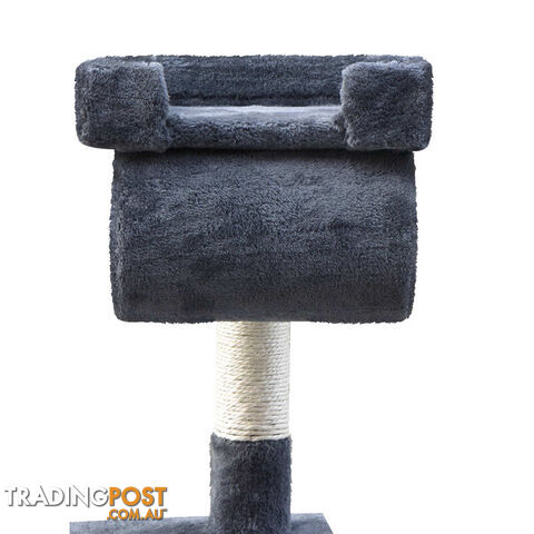 Cat Scratching Post  Tree House Condo 141cm grey