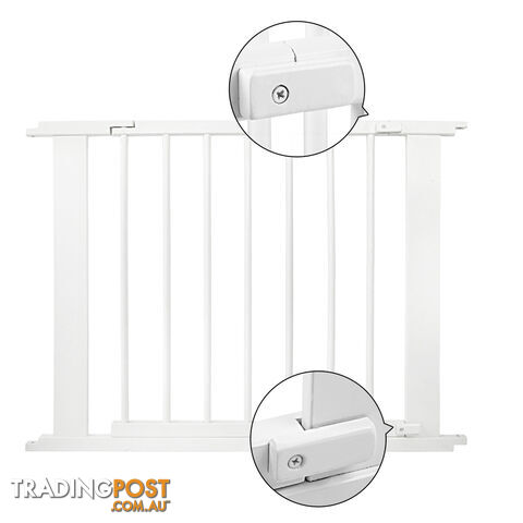 Baby Natural White Wooden Playpen