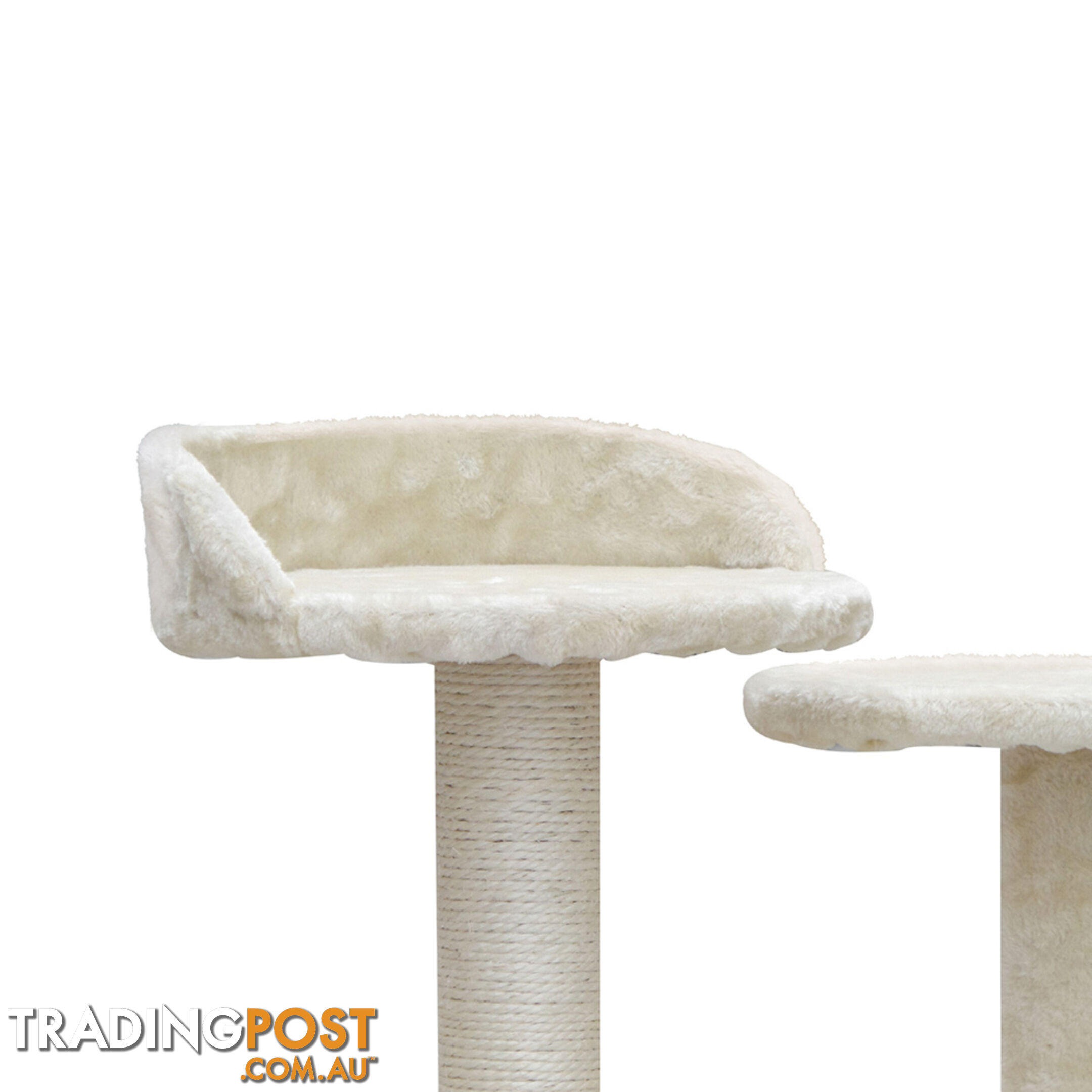 Cat Scratching Post  Tree House Condo 134cm Beige