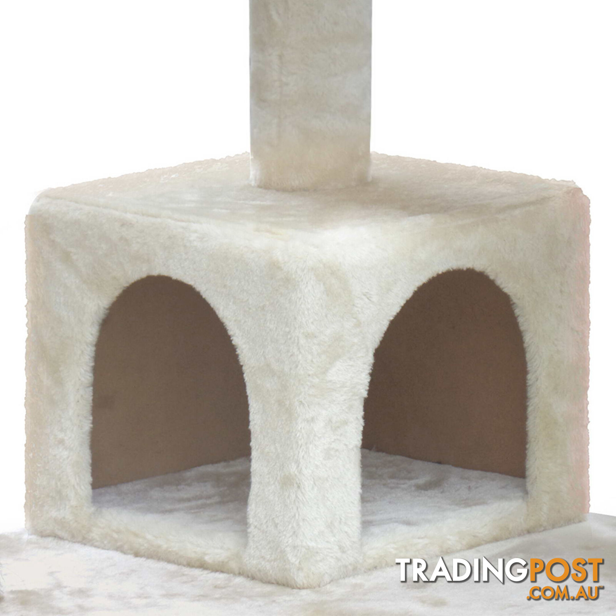 Cat Scratching Post  Tree House Condo 134cm Beige