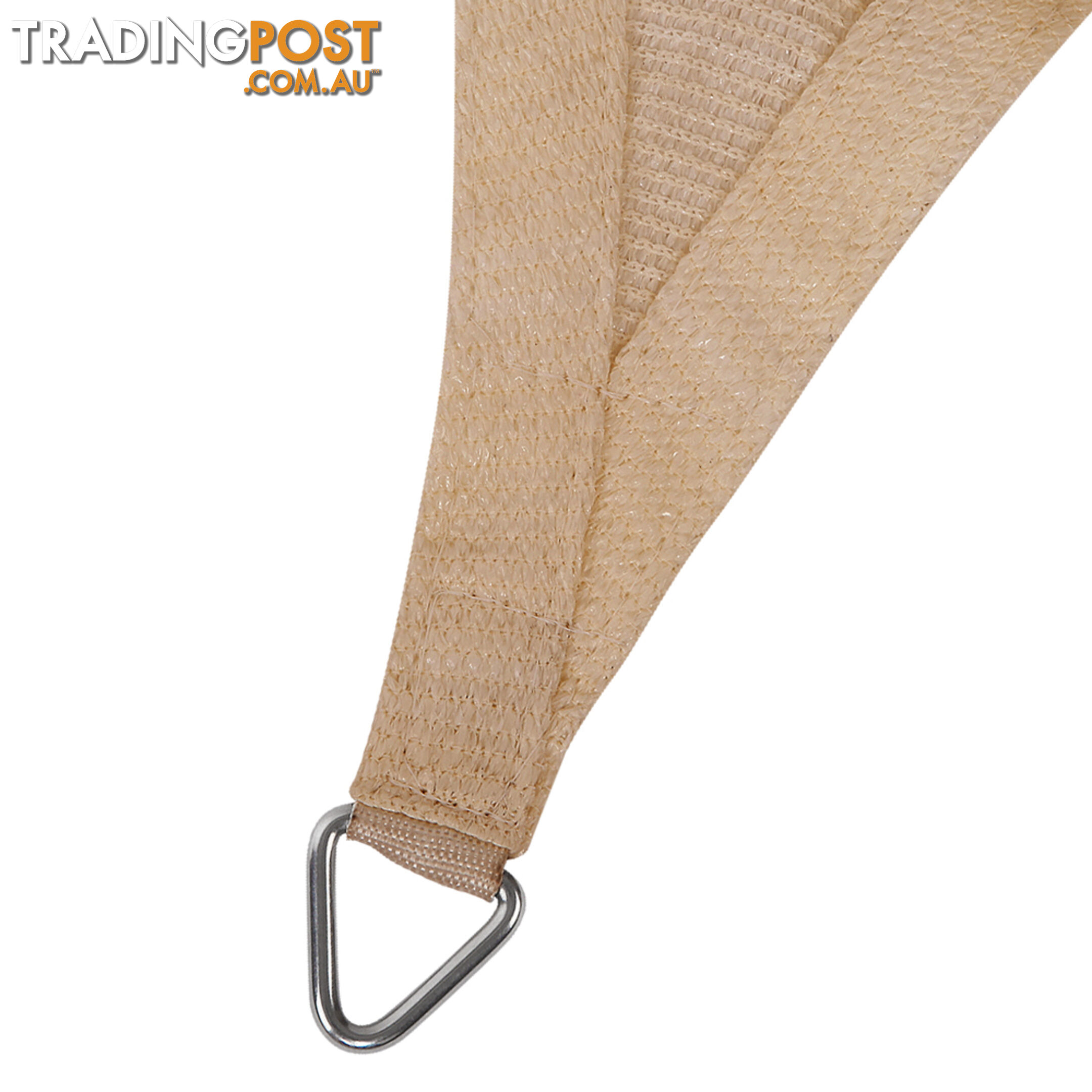 Heavy Duty Rectangle Shade Sail Canopy 5 x 6m Sand Beige