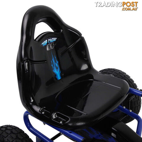 Kids Pedal Go Kart - Blue - photo 4 of 7
