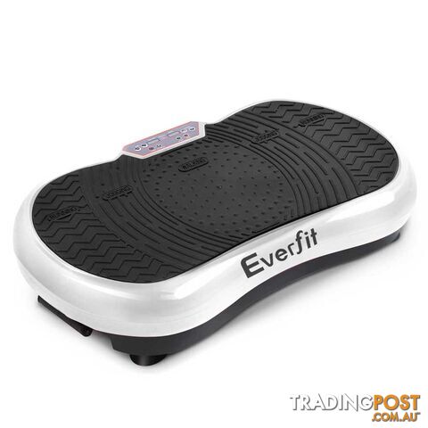 1000W Vibrating Plate with Roller Wheels - White