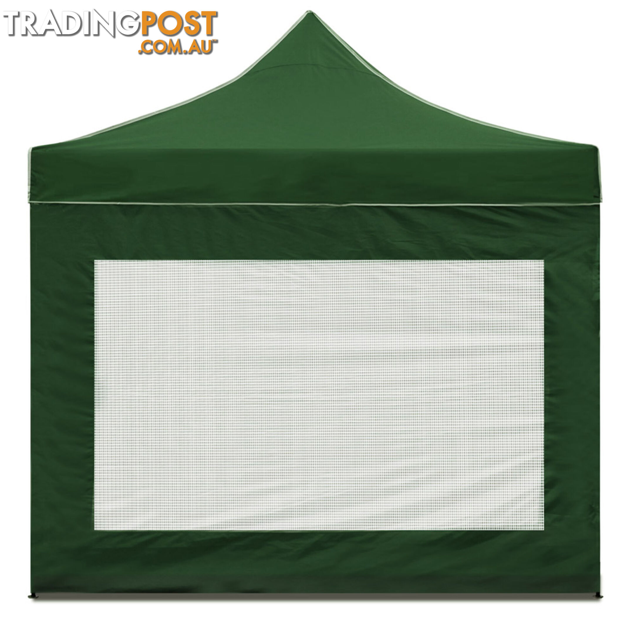 3x3 Pop Up Gazebo Hut with Sandbags Green