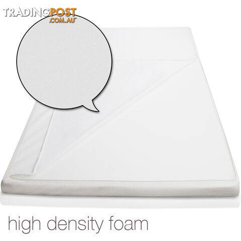 Visco Elastic Memory Foam Mattress Topper 7cm Double