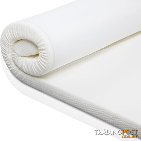 Visco Elastic Memory Foam Mattress Topper 7cm Double