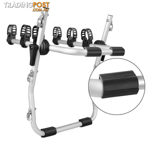 Foldable Aluminium Strap-On 3 Bicycle Bike Rack Carrier