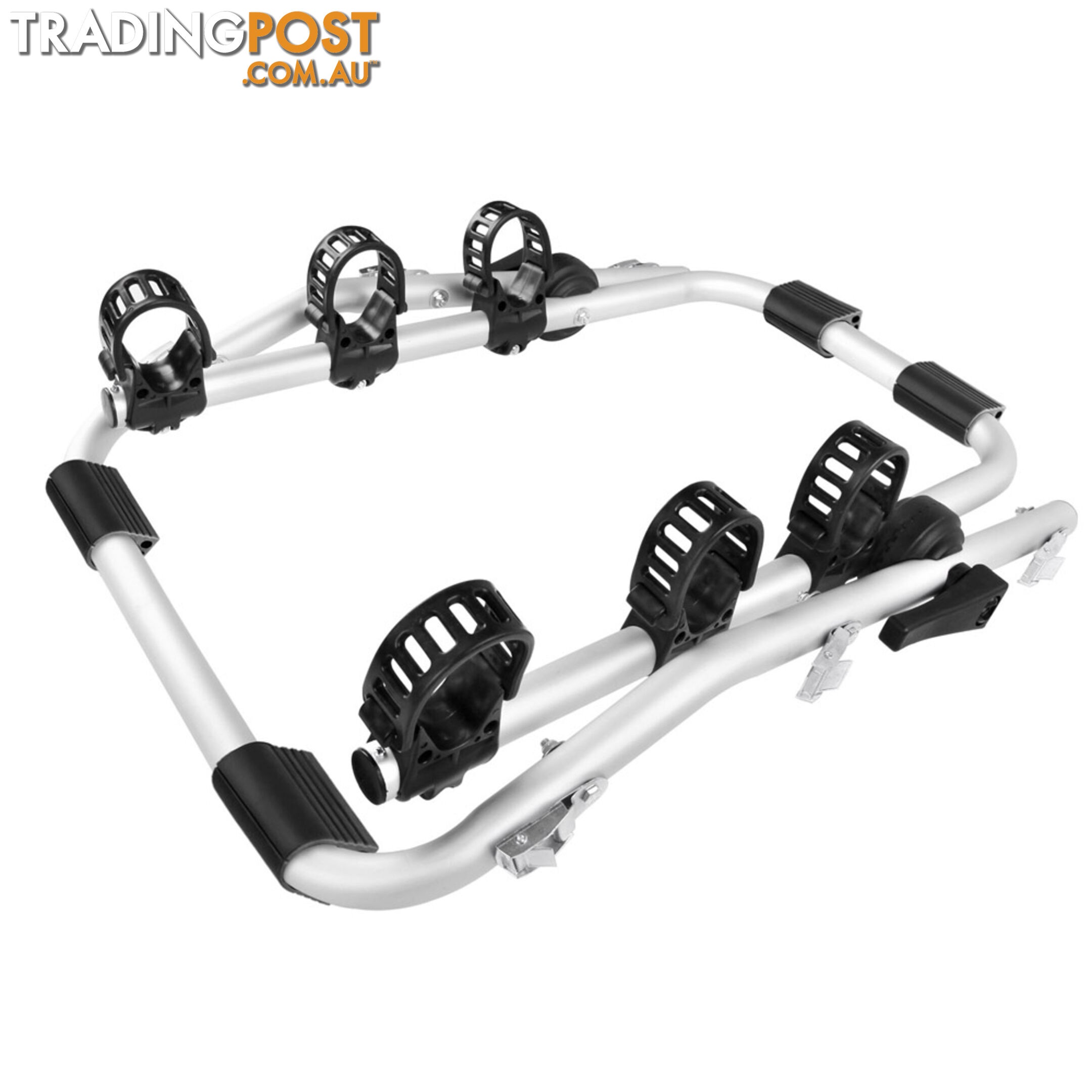 Foldable Aluminium Strap-On 3 Bicycle Bike Rack Carrier