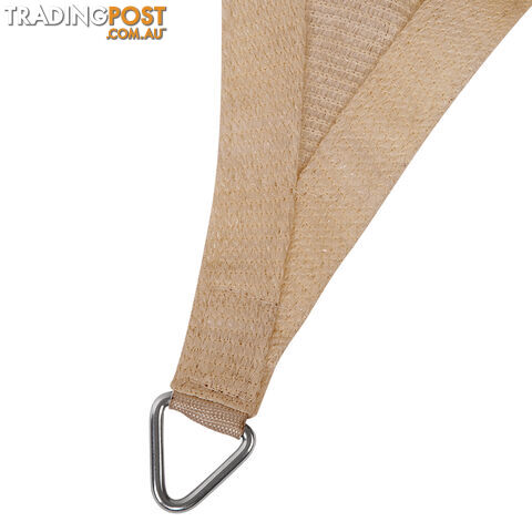 Heavy Duty Rectangle Shade Sail Canopy 3x5m Sand Beige