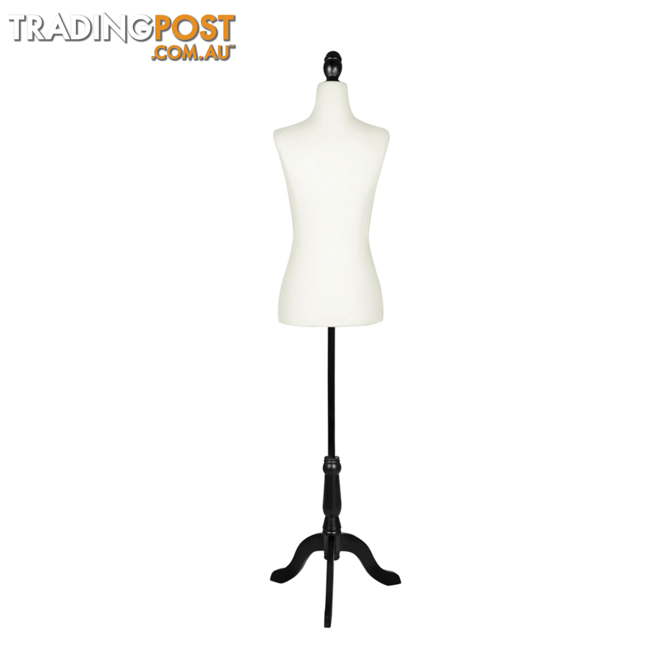 Female Mannequin Cloth Display Tailor Dressmaker Black