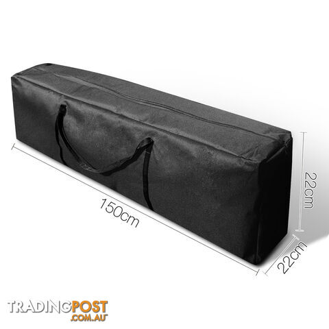 3x3 Pop Up Gazebo Hut with Sandbags Black - photo 3 of 12