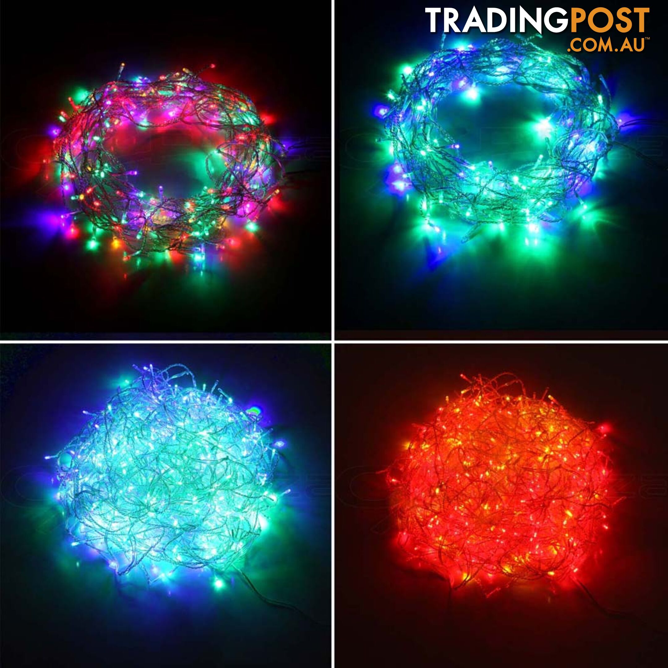 500 LED Christmas String Lights Multi Colour