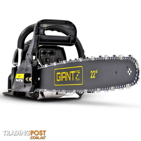 Giantz 58CC Petrol Chainsaw w/ Carry Bag and Safety Set