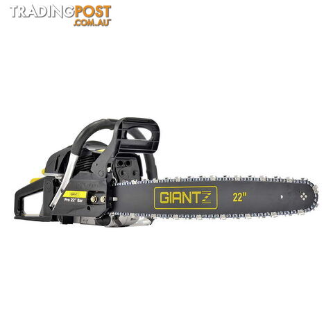 Giantz 58CC Petrol Chainsaw w/ Carry Bag and Safety Set