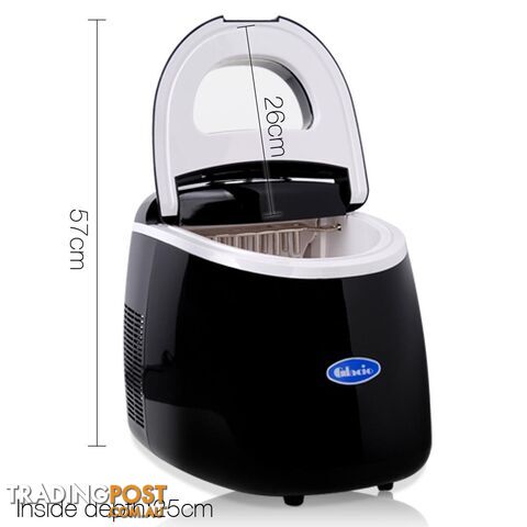 Portable Ice Cube Maker Machine Black 2L - photo 3 of 12