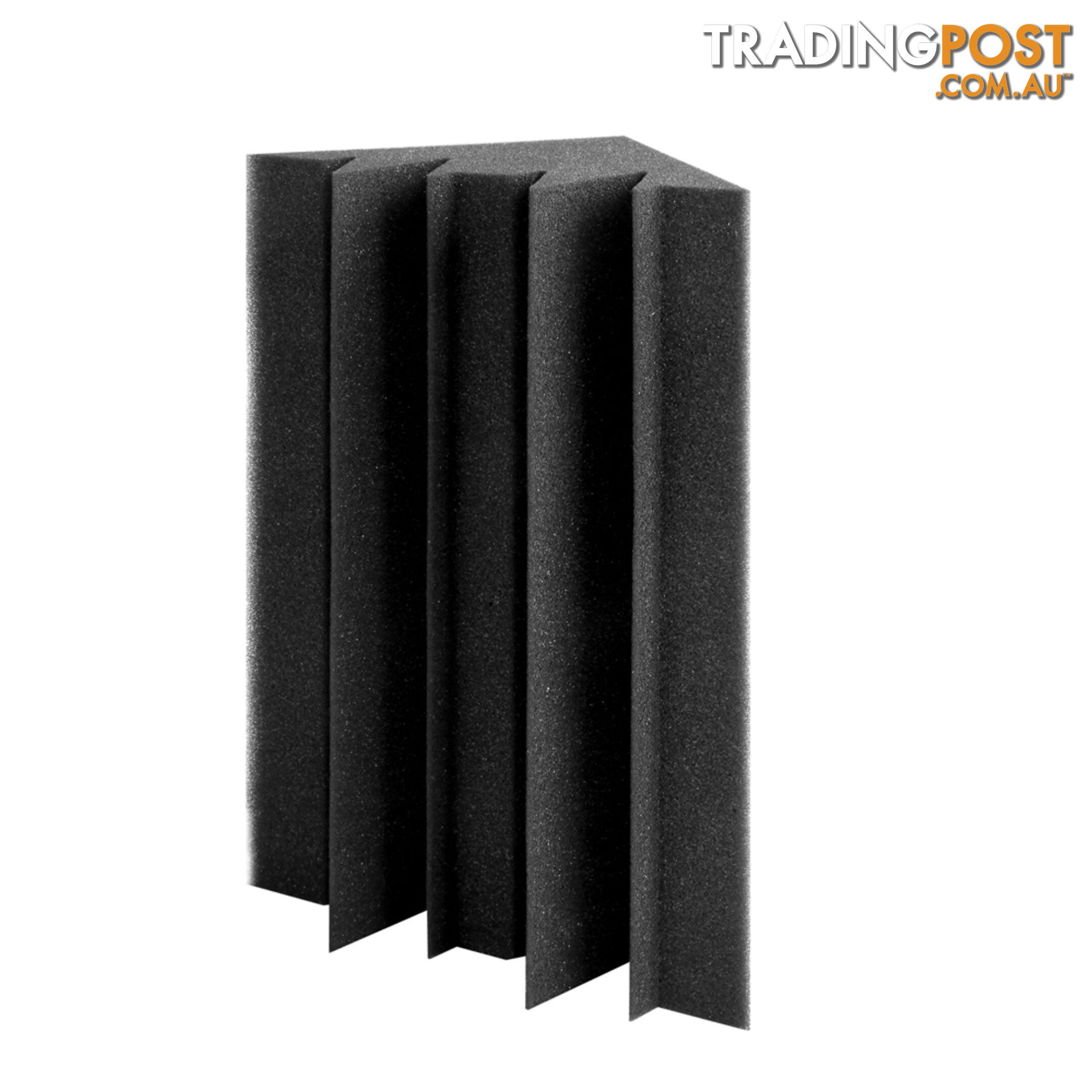 Set of 20 Studio Corner Bass Trap Acoustic Foam Black