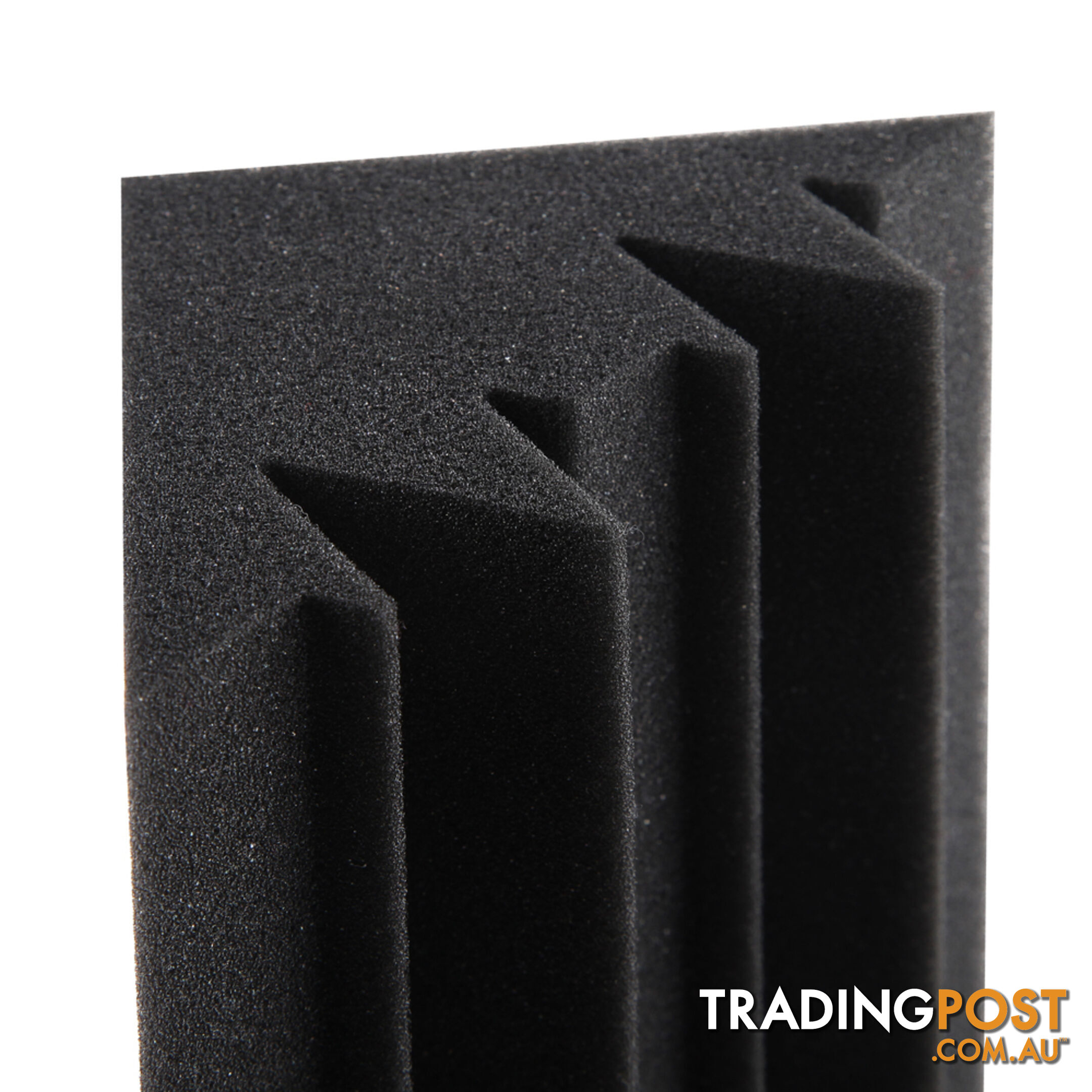 Set of 20 Studio Corner Bass Trap Acoustic Foam Black