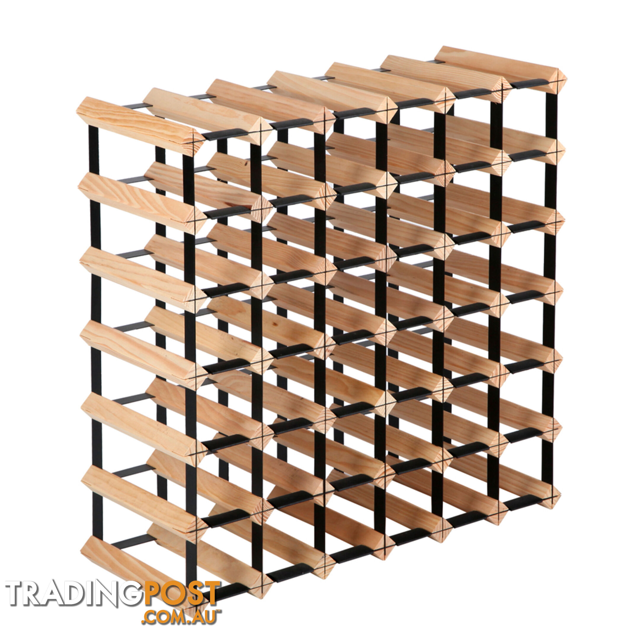 Timber Wine Rack 42 Bottles