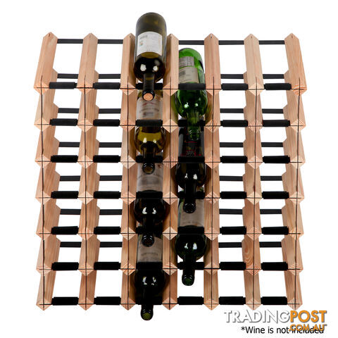 Timber Wine Rack 42 Bottles