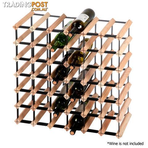 Timber Wine Rack 42 Bottles