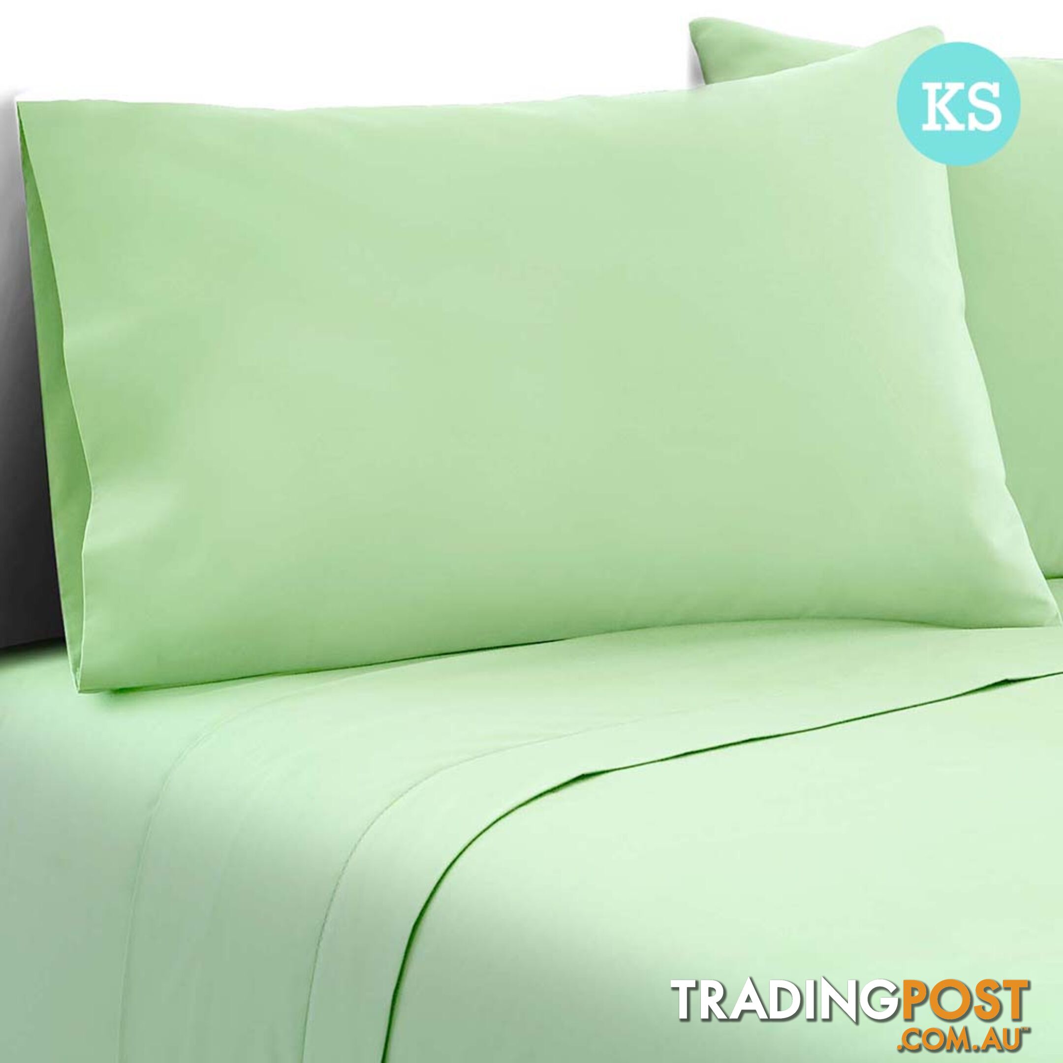 3 Piece Microfibre Sheet Set King Single _ÑÐ Green