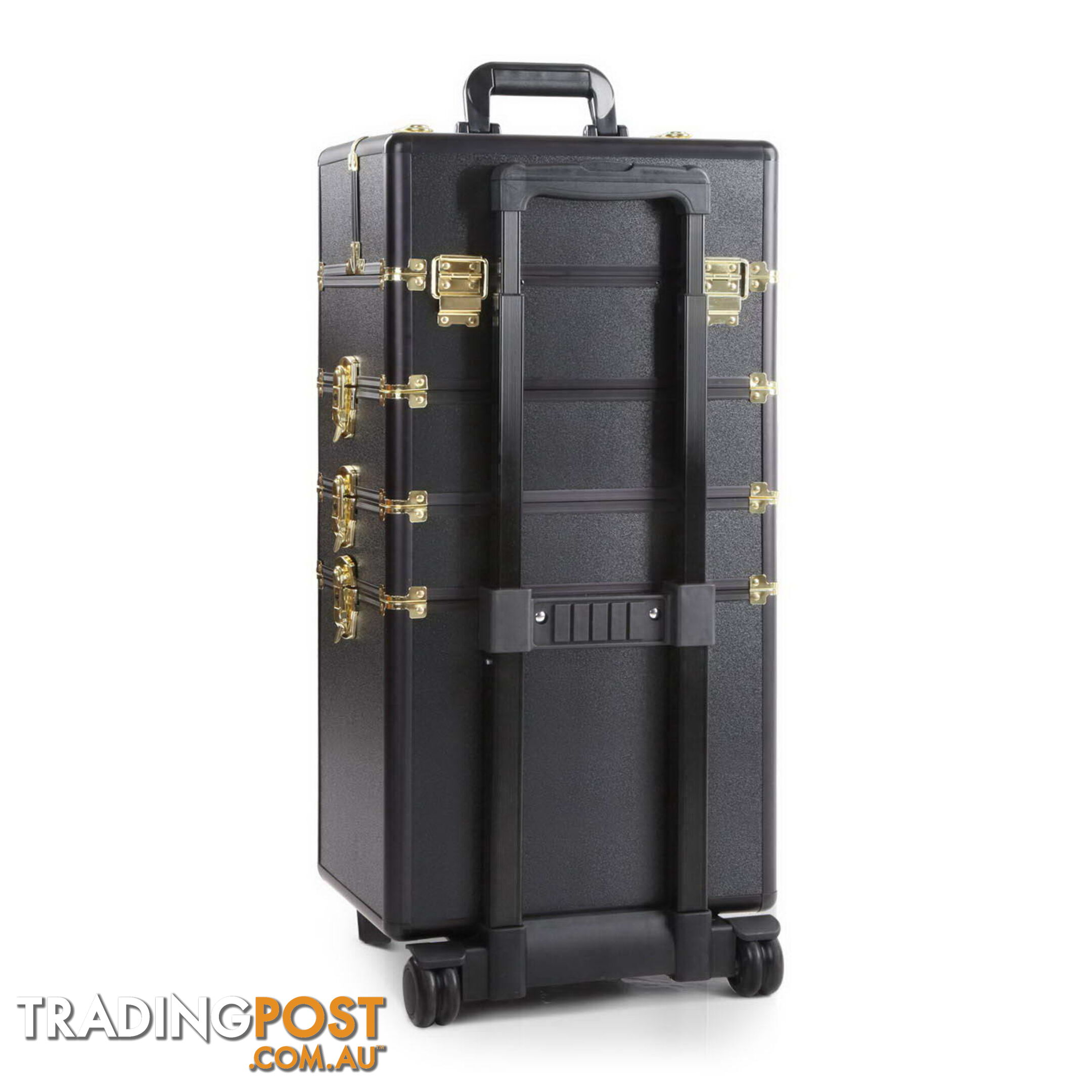 7 in 1 Make Up Cosmetic Beauty Case _ÑÐ Black & Gold