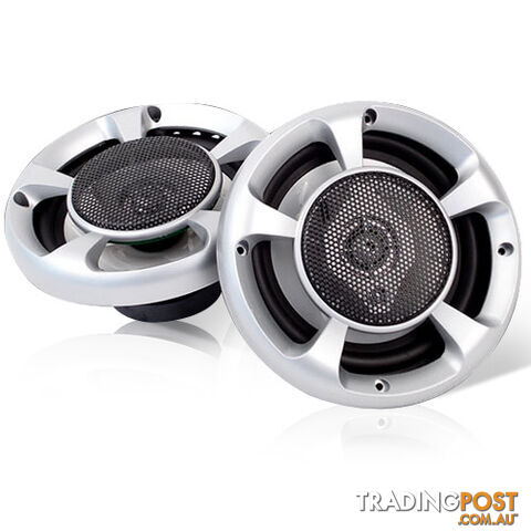 Set of 2 MaxTurbo Car Speakers w/ LED Light 500w